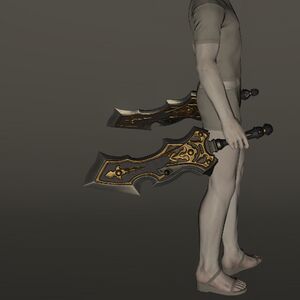 Flame Officer's Machetes