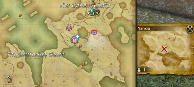 Gaganaskin Treasure Map - Final Fantasy XIV Online Wiki - FFXIV / FF14 ...