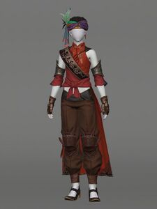 Palaka Attire of Casting