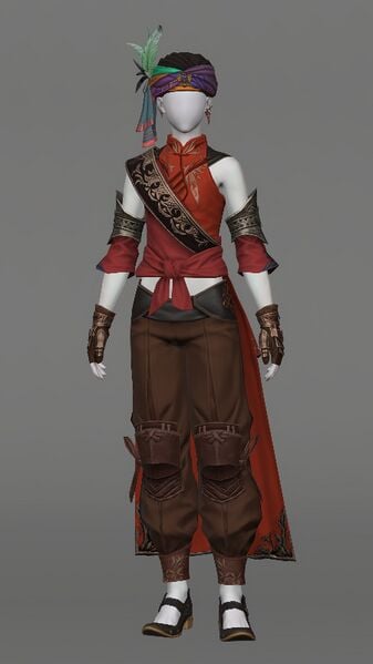 Palaka Attire of Casting