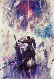 Art commemorating Shadowbringers' addition to the free trial.