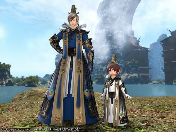 Peacock Robe - Final Fantasy XIV Online Wiki - FFXIV / FF14 Online ...