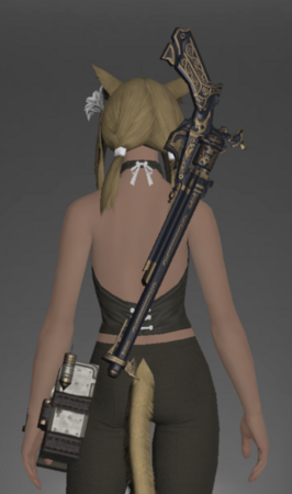 Pre-imperial Garlean Revolver (Great Gubal Library)