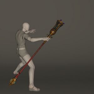Augmented Ceremonial Longpole