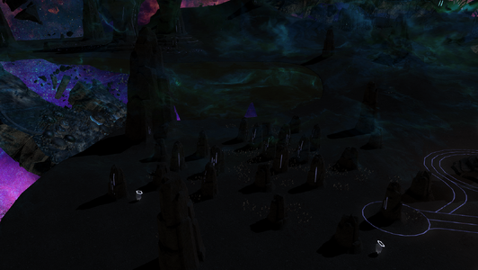 Elegeia seen from a side angle