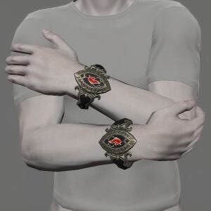 Ishgardian Monastic's Bracelets