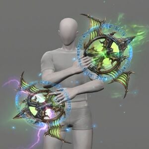 Shinryu's Ephemeral Chakrams