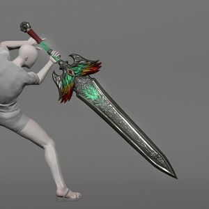 Augmented Quetzalli Greatsword