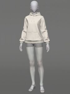 Plain Hooded Tunic