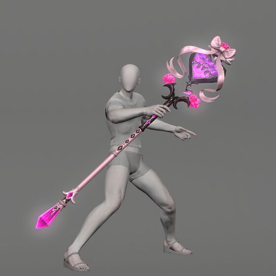 Courtly Lover's Scepter Final Fantasy XIV Online Wiki FFXIV /