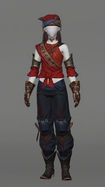 Palaka Attire of Aiming