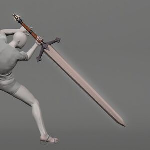 Serpent Sergeant's Claymore