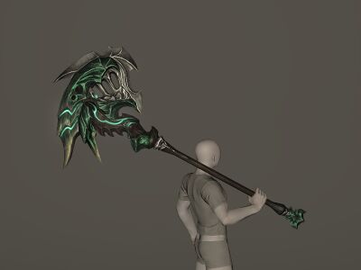 Emerald Battleaxe