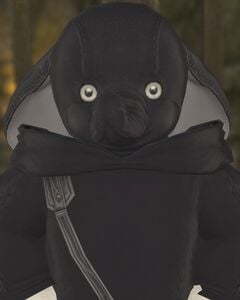 Curious Costume with an Elephant hat