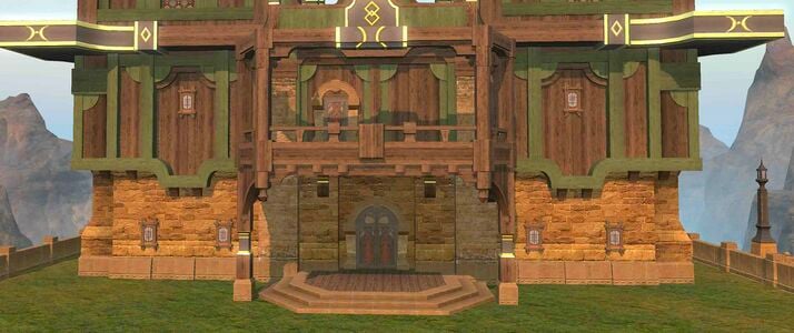 Oasis Mansion Wall (Wood)