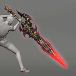 Augmented Nightsteel Greatsword