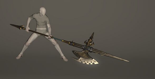 Doman Steel Halberd