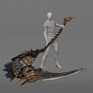 Phantom War Scythe Obscurum Matte Replica