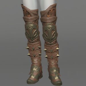 Aetherial Goatskin Leg Guards