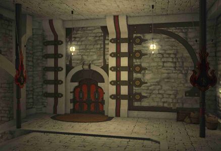 Front door of the guild