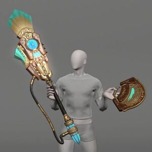 Bygone Brass Filbert Brush