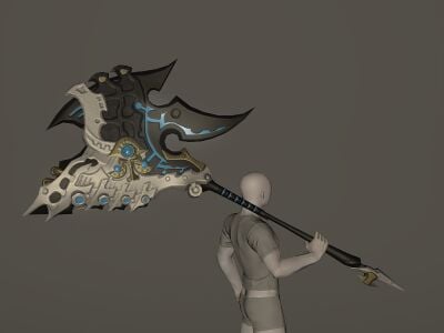 Augmented Lost Allagan Battleaxe