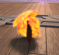 Rearguard Mine depleted on the floor after proximity mine detonation.