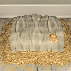 Farmer's Straw Bed