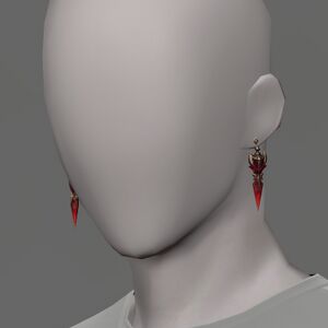 Valerian Dark Priest's Earrings